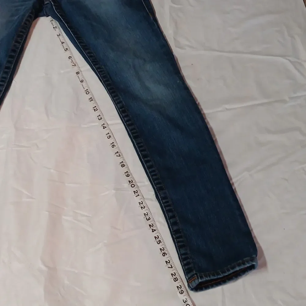 True Religion Dark Blue Skinny Jeans Womens 28